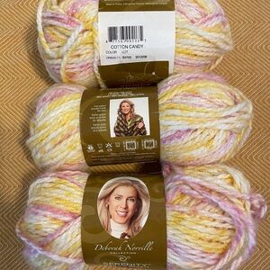 YARN!!! Deborah Norville Cotton Candy Yarn